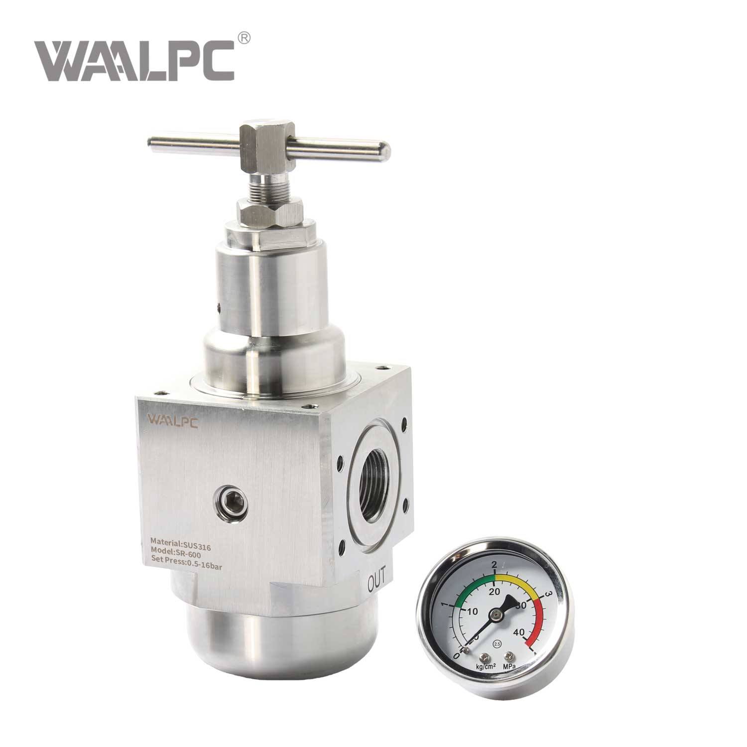 Stainless Steel Pneumatic Components Air Regulator High-Performance Solutions for Extreme Environments