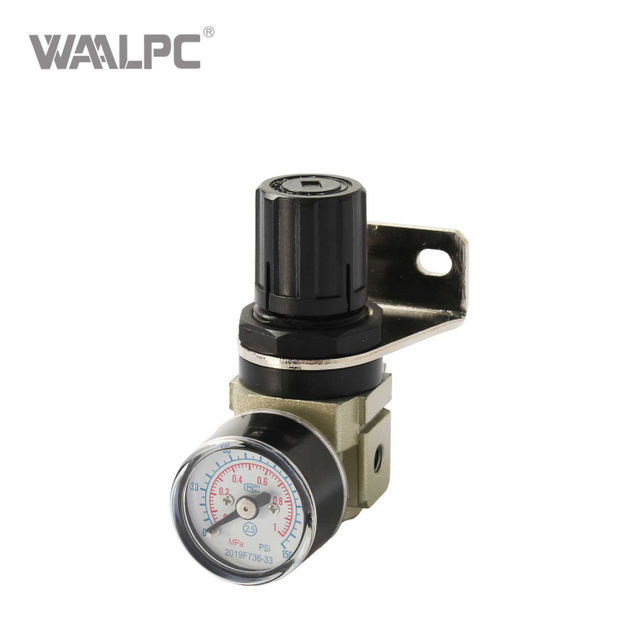 SMC AR1000-M5 Pneumatic Pressure Regulator - M5 Thread, 0.05–0.85 MPa Adjustable, Modular FRL Series, 1.5 MPa Proof Pressure, Auto-Drain for Industrial Pneumatic Systems