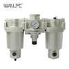 Air Pressure Regulator Valve Trap Filter Lubricator 1-1/2'' NPT High Flow Frl Moisture Oil Separator for Pneumatic Machinery