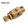 Brass Pneumatic Air Silencer 1MPa PT 1/4'' 1/2'' 3/4'' 1'' Exhaust Muffler 