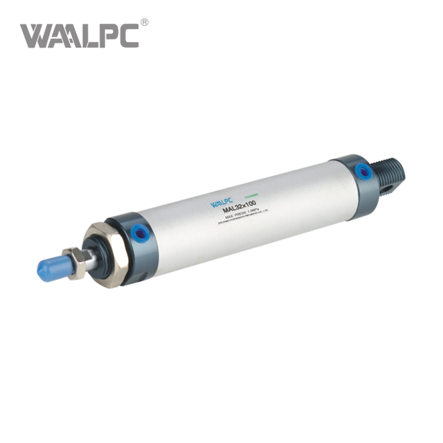 MAL Series Compact Pneumatic Cylinders - Space-Saving Design with Magnetic Piston & Multiple Mounting Options