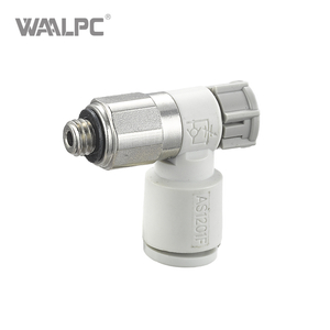 SMC Type AS Series Compact, Space-Saving Push-in Fittings for Quick Tube Connection