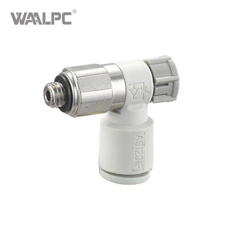 SMC Type AS Series Compact, Space-Saving Push-in Fittings for Quick Tube Connection
