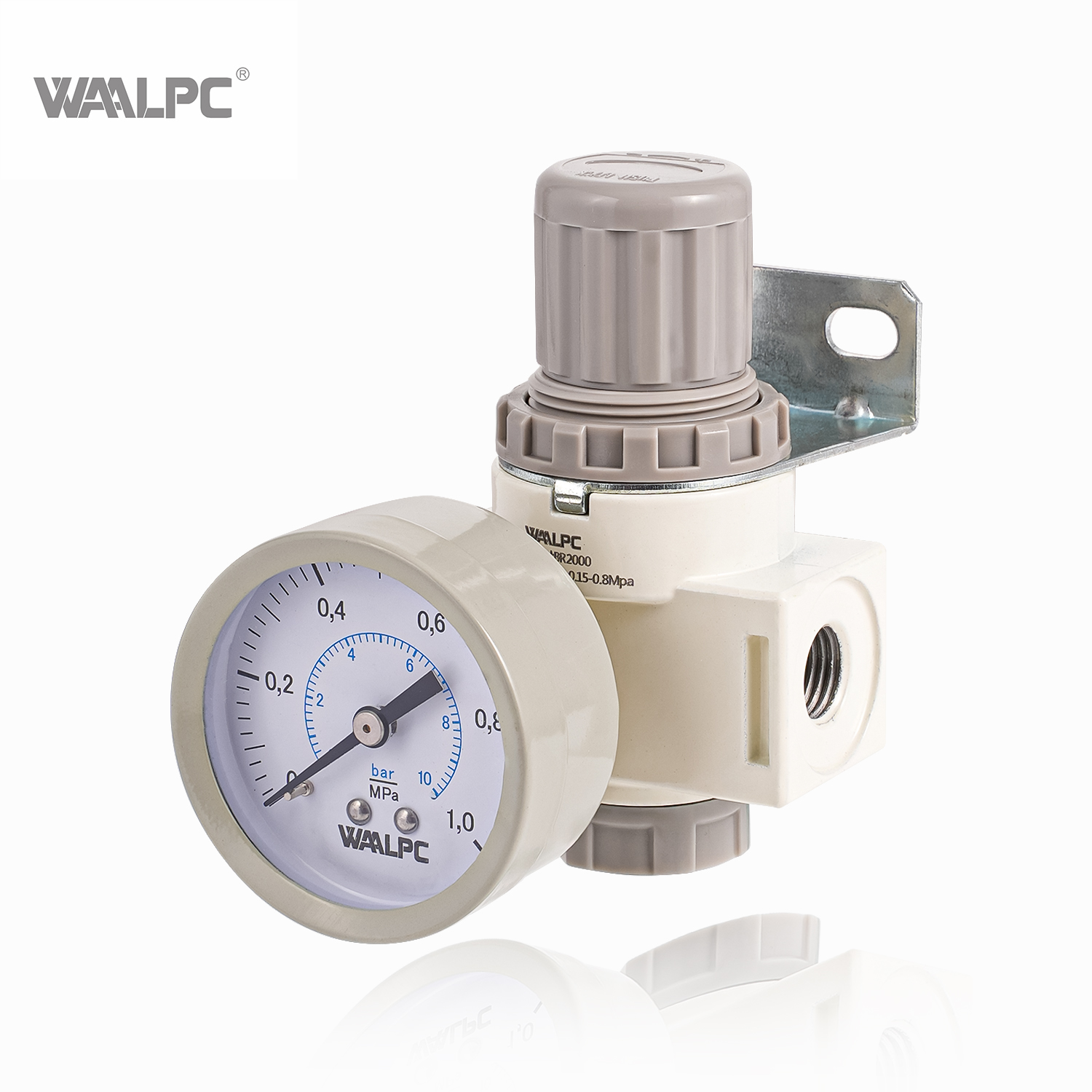 China OEM BC Series G/PT/NPT 1/2'' 1/4'' Spray Gun Air Regulator BR2000 Airtac Air Regulator Adjustment