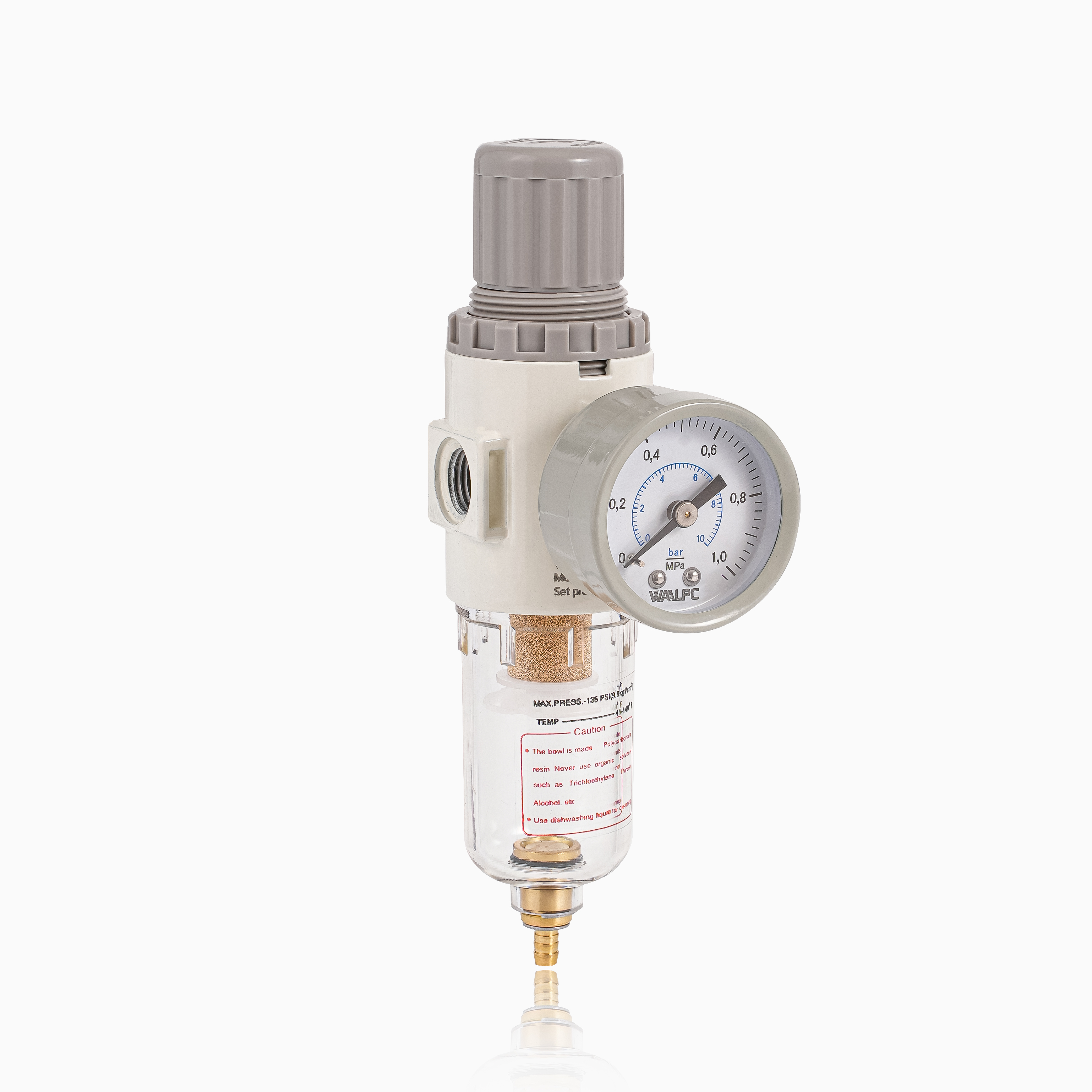 AIRTAC PT NPT G 1/8'' 1/4'' 3/8'' 1/2'' Compressed Air Filter Regulator for Pharmaceutical Industry