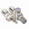 AC4010 White SMC3/8 '' 1/2 '' 3/4 '' Compressed Air Regulator Regulator Trap Filtr Smarownik Zmniejszający Separator oleju FRL dla przemysłu elektronicznego dla przemysłu elektronicznego