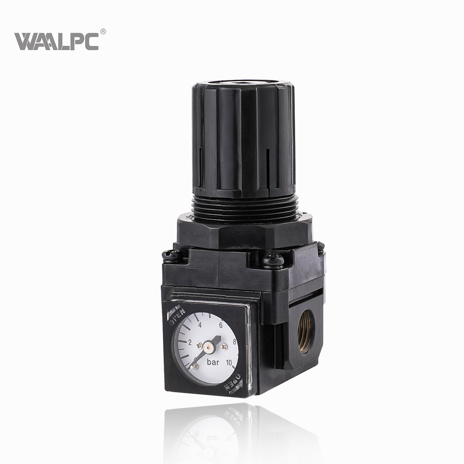 NAR2000 black 1/4'' 1/8'' Hot SMC Type Air Pressure regulating Valve Built in Gauge Regulator with RoHS for Automation Equipments