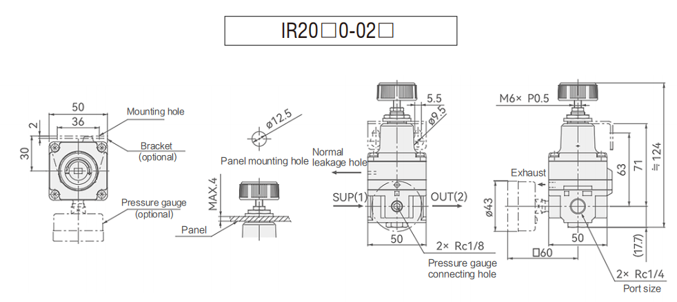 Pneumatic precision air pressure valve