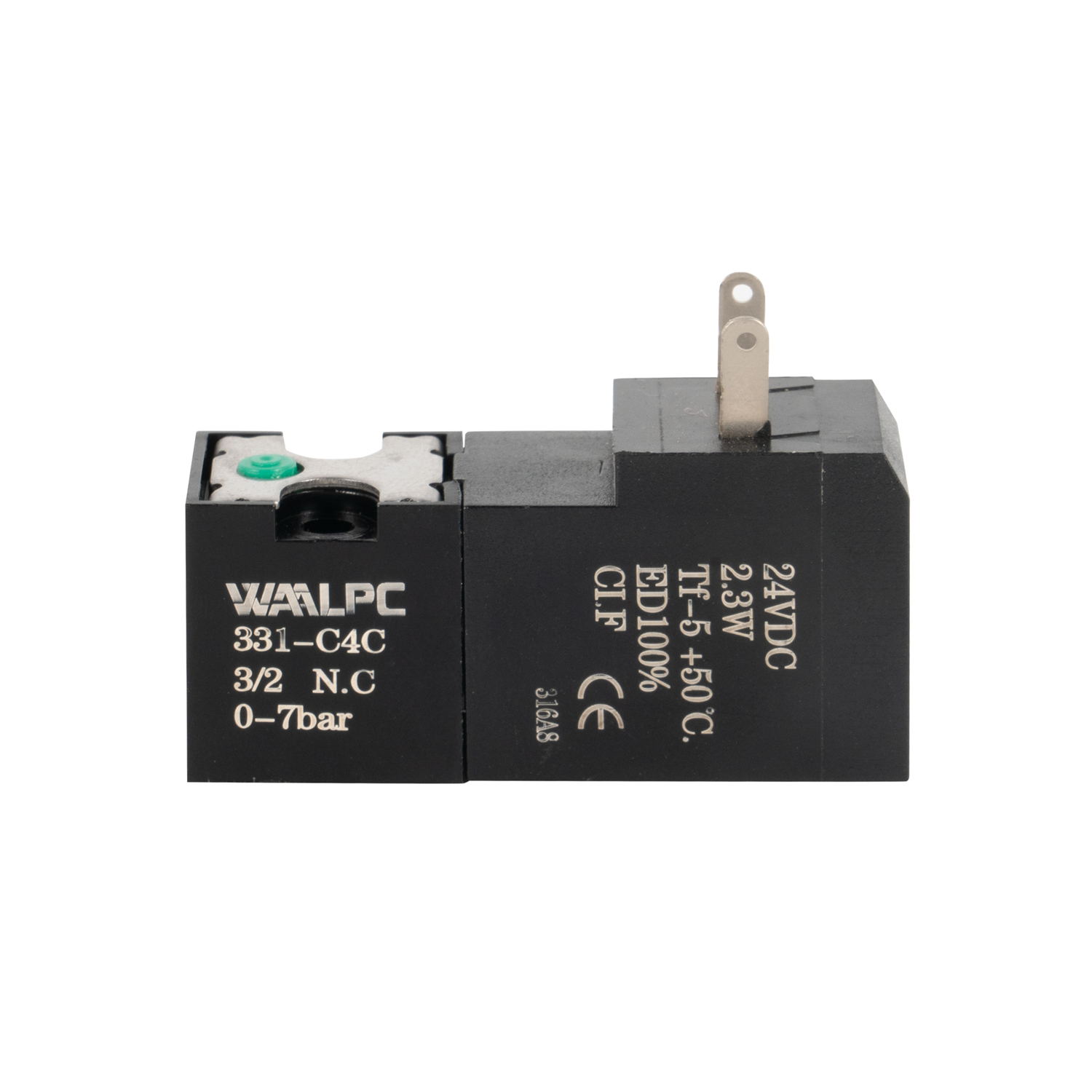 331-C4C 15mm Pneumatic 6V/12V/24V 3/2 NC Pilot Solenoid Valves for Sock Knitting Machine