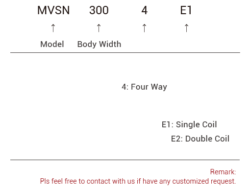 MVSN 솔레노이드 밸브