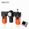 WAALPC SMC Black Pneumatic Regulator AR4000-06 G3/4'' 0.05-0.85MPa with External Pressure Gauge And Electronic Display