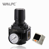 WAALPC SMC Black Pneumatic Regulator AR4000-06 G3/4'' 0.05-0.85MPa with External Pressure Gauge And Electronic Display