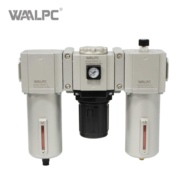 Série WAALPC Airtac G GC600 Preparação pneumática de ar Pressão de ar redução da válvula armadilha regulador de filtro de ar Lubricador Equipamento médico FRL