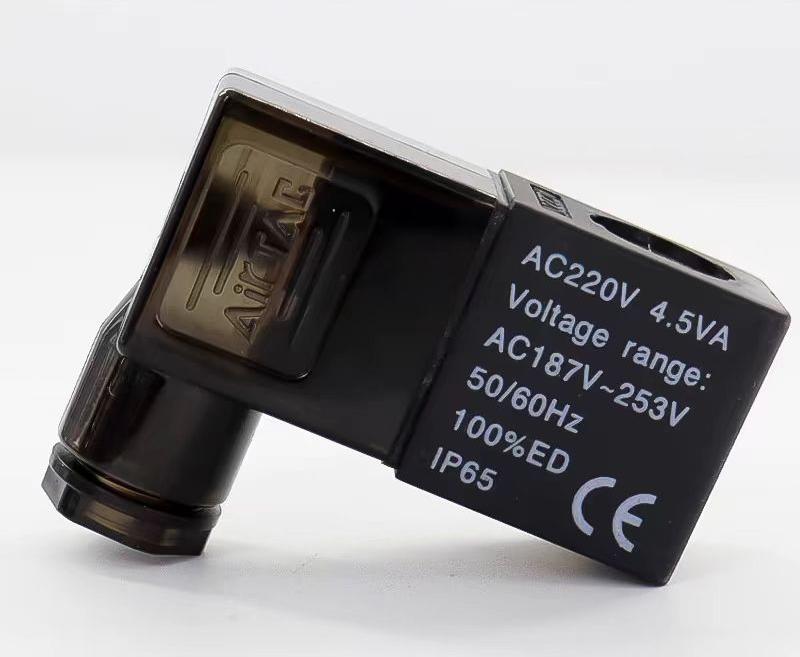 Replacement Electrical Pneumatic Solenoid Valve Coil DC 24V 4.8W AC 220V 4.5VA