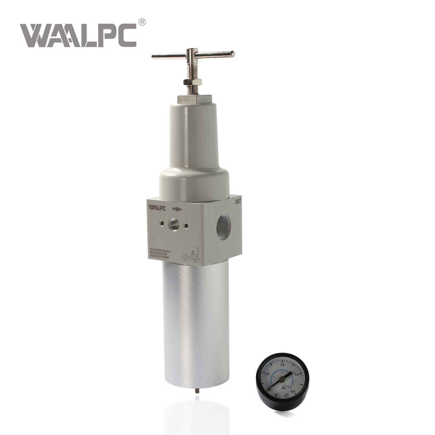 Industrial High Pressure Filter Regulating Valve with Pressure Gauge Precision Pressure Control & Filtration With Die-cast Aluminium Material
