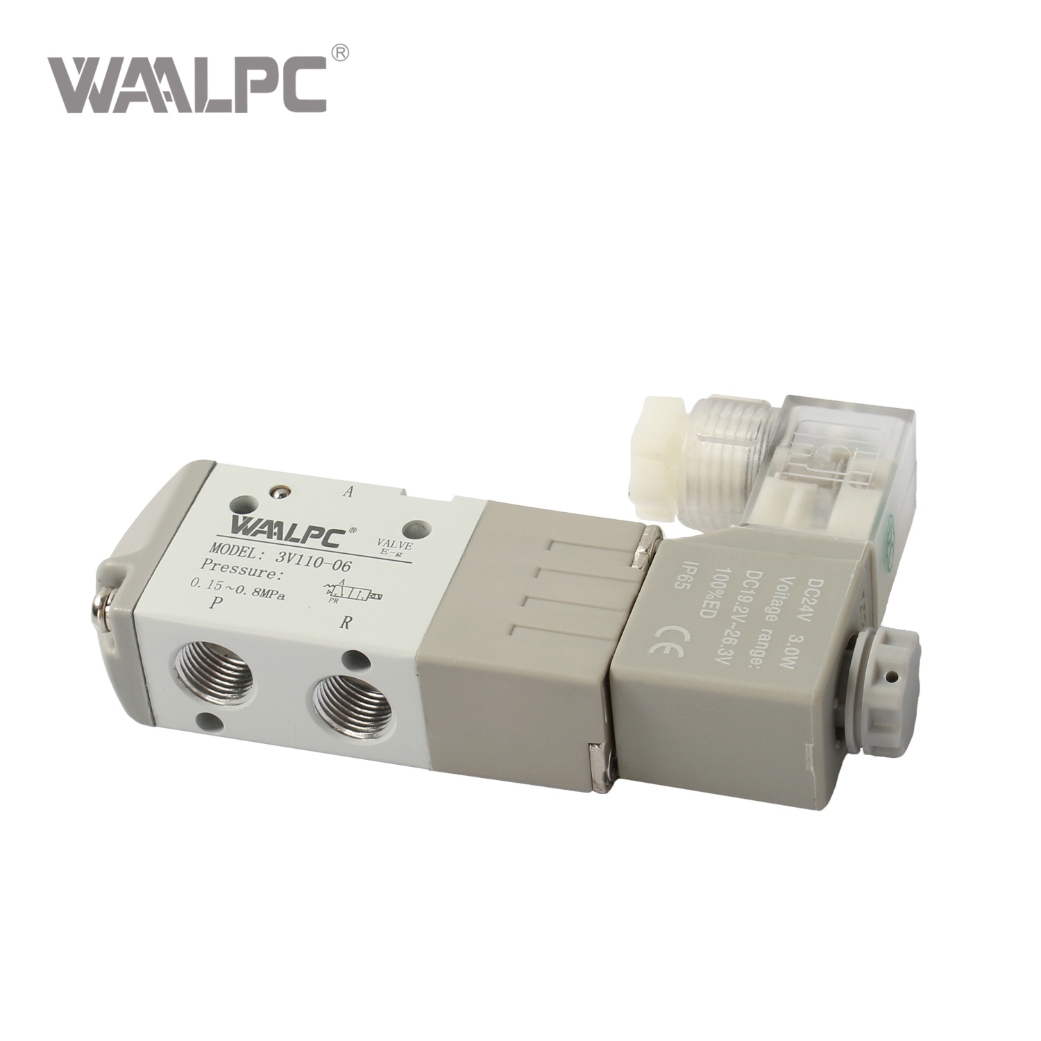 China Manufacturer Asco Type 3V210 Solenoid Valve Single Coil PT1/4'' Electric Pneumatic Air Control Valve