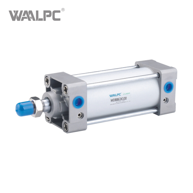 Slide Guide Air Cylinder MB Series with High Accuracy Linear Motion Double Acting Operation And Multiple Mounting Options
