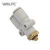 Universal Quick Connector Fitting, Brass Material with Stainless Steel Springs, for Air and Water Applications