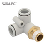 Universal Quick Connector Fitting, Brass Material with Stainless Steel Springs, for Air and Water Applications