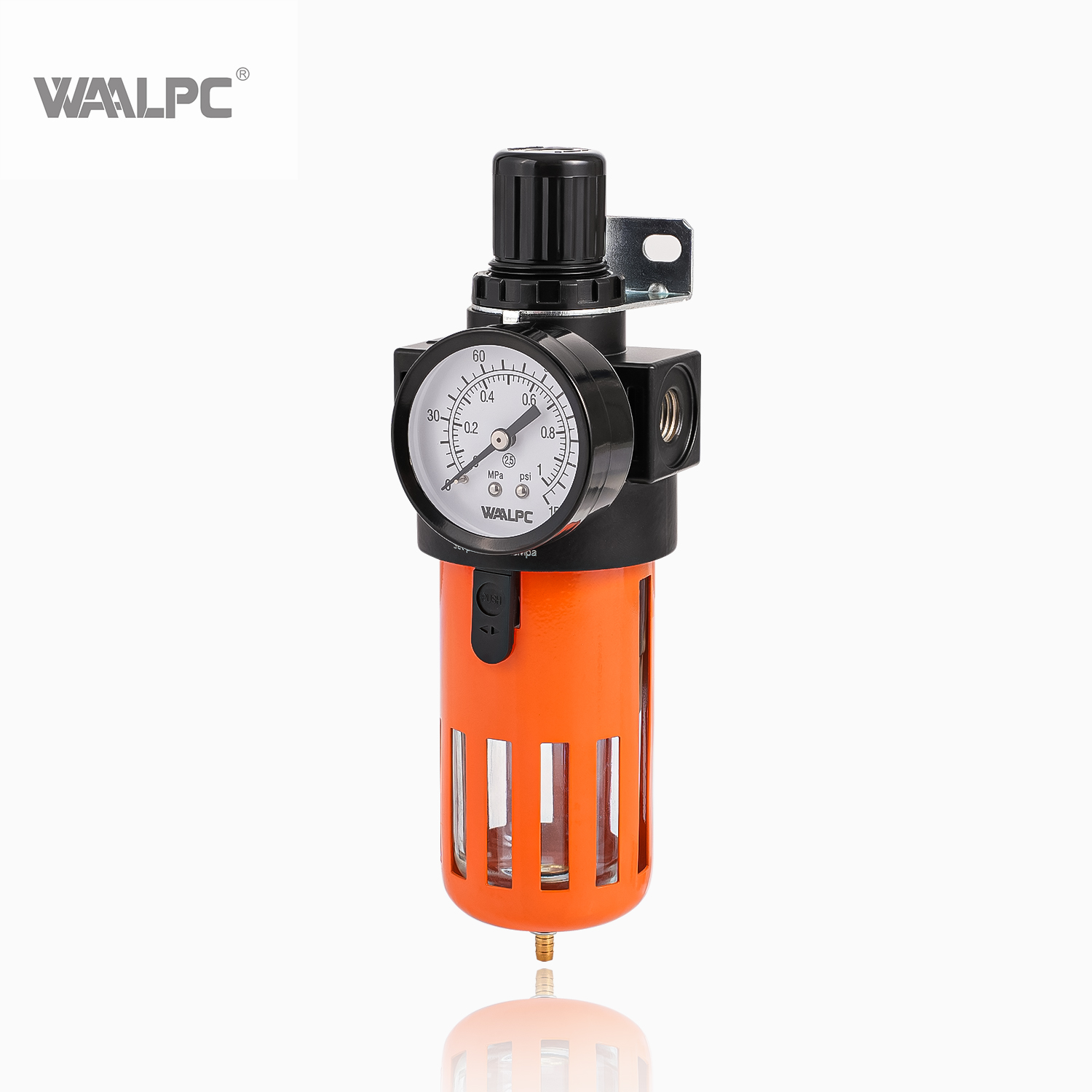 AIRTAC Type AFR BFR2000 PT NPT G 1/8'' 1/4'' 3/8'' 1/2'' Compressed Air Filter Regulator for Pharmaceutical Industry