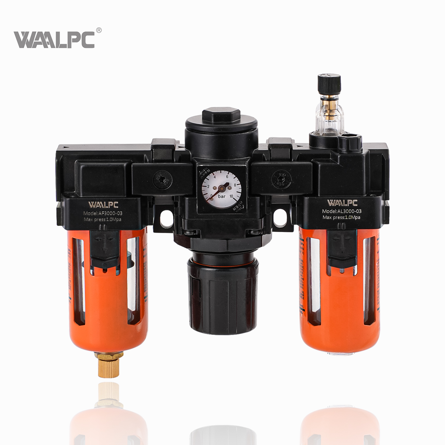 SMC 1/4" 3/8'' NAC3000 Air Filter Regulator lubricator manufacturer