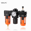 SMC Pneumatic Compressed Air Filter Regulator Lubricator Valve Gauge Frl Pressure Reducing Valve Automation Equipment AC2000 White 1/8'' 1/4'' 