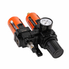 AC3010 Orange SMC3/8'' 1/4'' Compressed Air Regulator Trap Filter Lubricator Pressure Reducing Valve Oil Separator Frl for Mechanical equipment