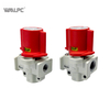 Residual Pressure Relief Valve, SMC Type Vhs20-01A Vhs20-02A, 1/8, 1/4, 3/8, 1/2, 3 /4, 1′′ NPT Port, Adjustable Pressure Release for Hydraulic/Pneumatic Systems (CE/ISO Certified)