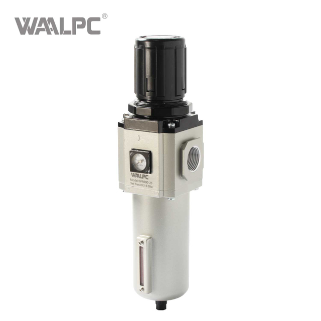 Série Waalpc Airtac G GFR600 3/4 1 ′ ′ OEM OEM Industrial Industrial Pneumatic Compressor Pressão Reduzindo o Regulador da Válvula Filtro de Air Filtro Separador de Água FRL