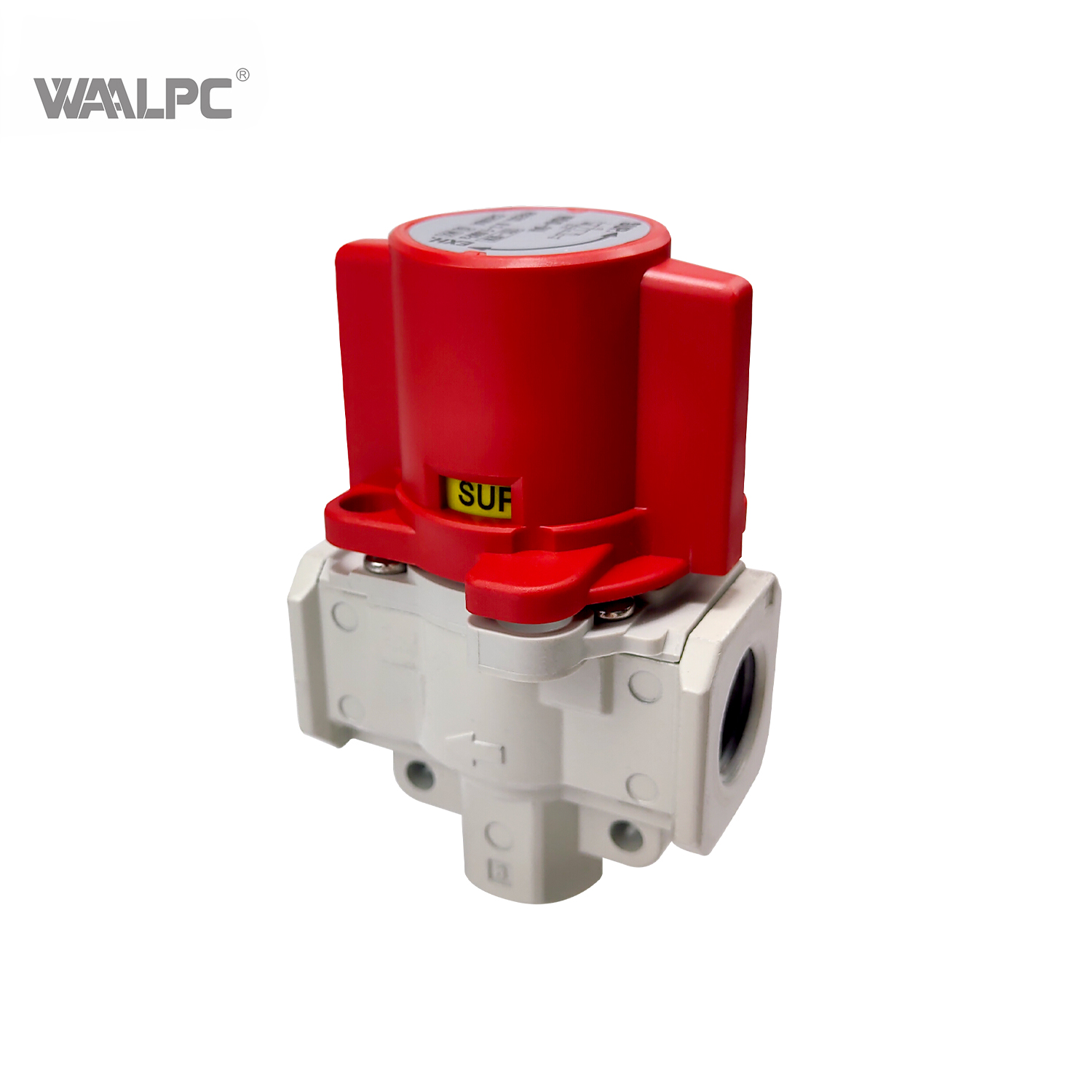 Industrial Residual Pressure Relief Valve SMC Type Vhs40-02A Vhs40-03A Vhs40-04A, 1/4, 3/8′′ 1/2'' NPT Port, Automatic Pressure Release for Hydraulic/Pneumatic Systems