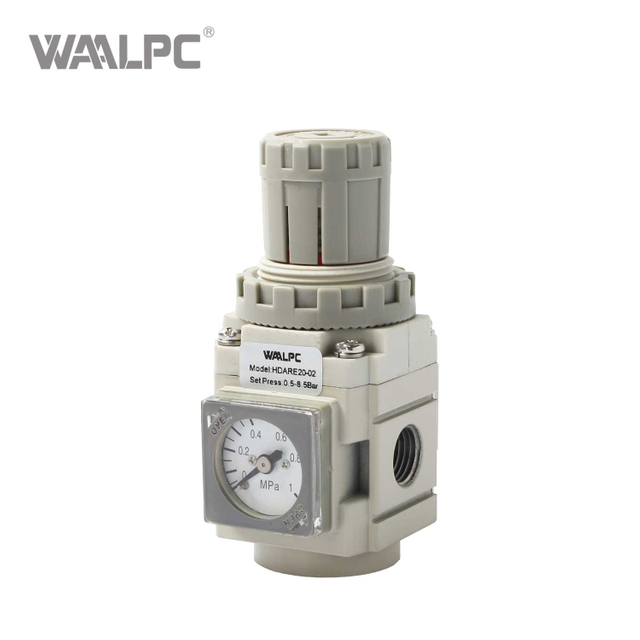 High-Performance HDAR20-02 Regulator Stable Pressure Output for Industrial Air Preparation