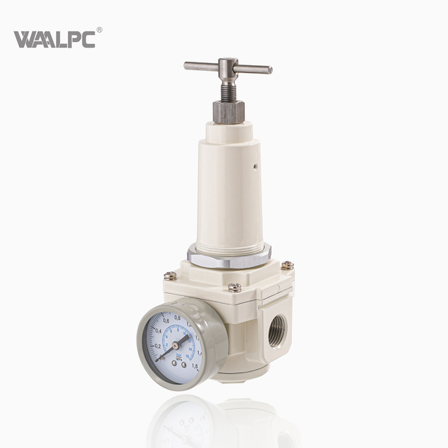 16Bar Air Source Treatment 3/4 Wholesaler Pneumatic Aluminum Alloy Air Pressure Regulator 1/2'' 