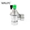Heavy Duty Right-Angle Mounting Electromagnetic Pulse Diaphragm Valve with IP65 Protection - High Flow Rate for Cement Plant Dust Removal & Pneumatic Conveying