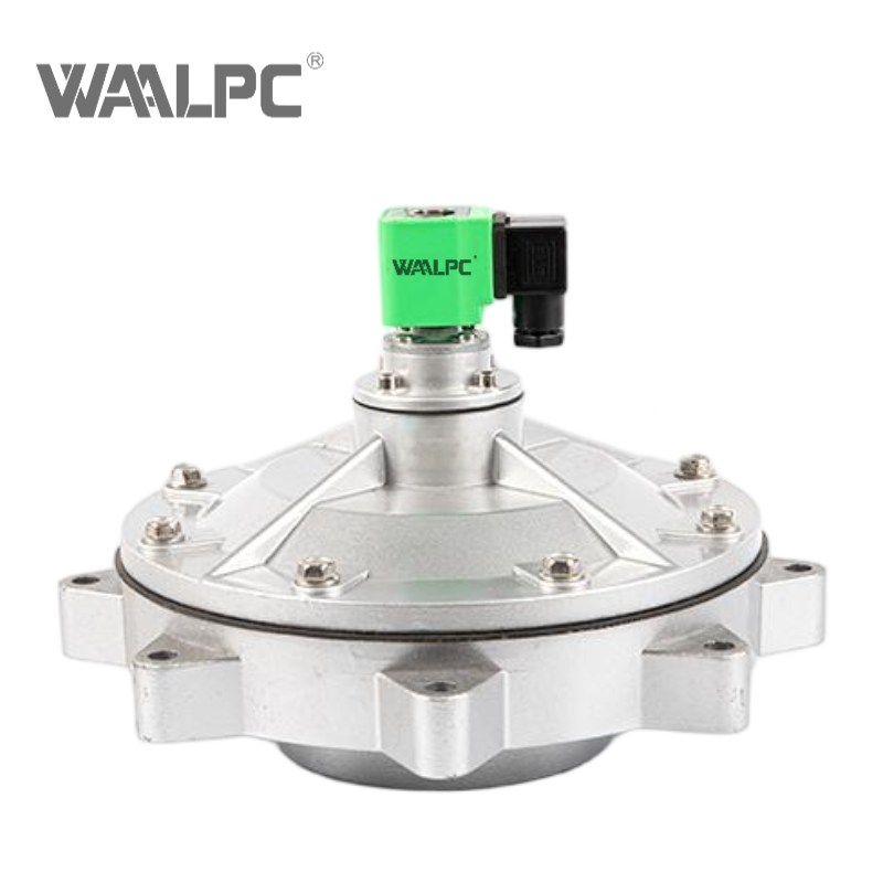 Submerged-Flange Type Solenoid Pulse Valve for Dust Collector Systems - High Flow, Fast Response, Durable Diaphragm Design G1-4'' 8bar