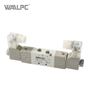Válvula solenoide neumática de alto rendimiento 5/2 con puerto M5 para automatización de precisión