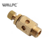 Brass Pneumatic Air Silencer 1MPa PT 1/4'' 1/2'' 3/4'' 1'' Exhaust Muffler 
