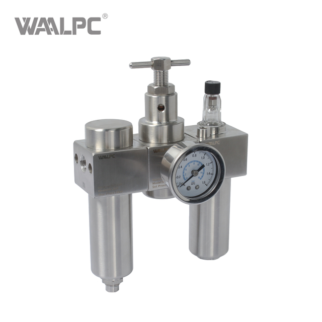 Steel Filter Regulator Lubricator Combination Pneumatic Solution for Precision Air Treatment