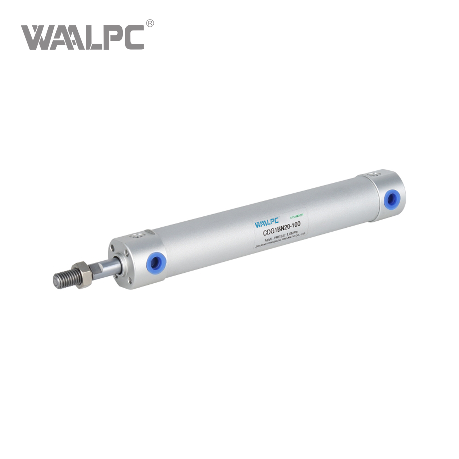 CDG1 Series Easy-to-Use Round Body Air Cylinder with Transparent Switch Bracket And Pre-assembled Accessories