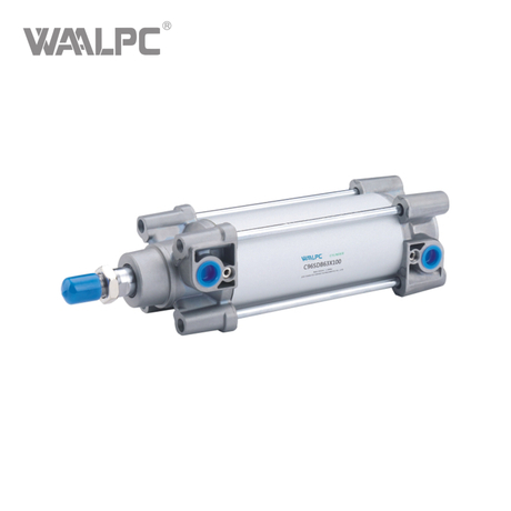 C96 Series ISO 15552 Standard Pneumatic Cylinders - Lightweight Aluminum Design with Advanced Air Cushioning & Multi-Position Magnetic Switch Mounting
