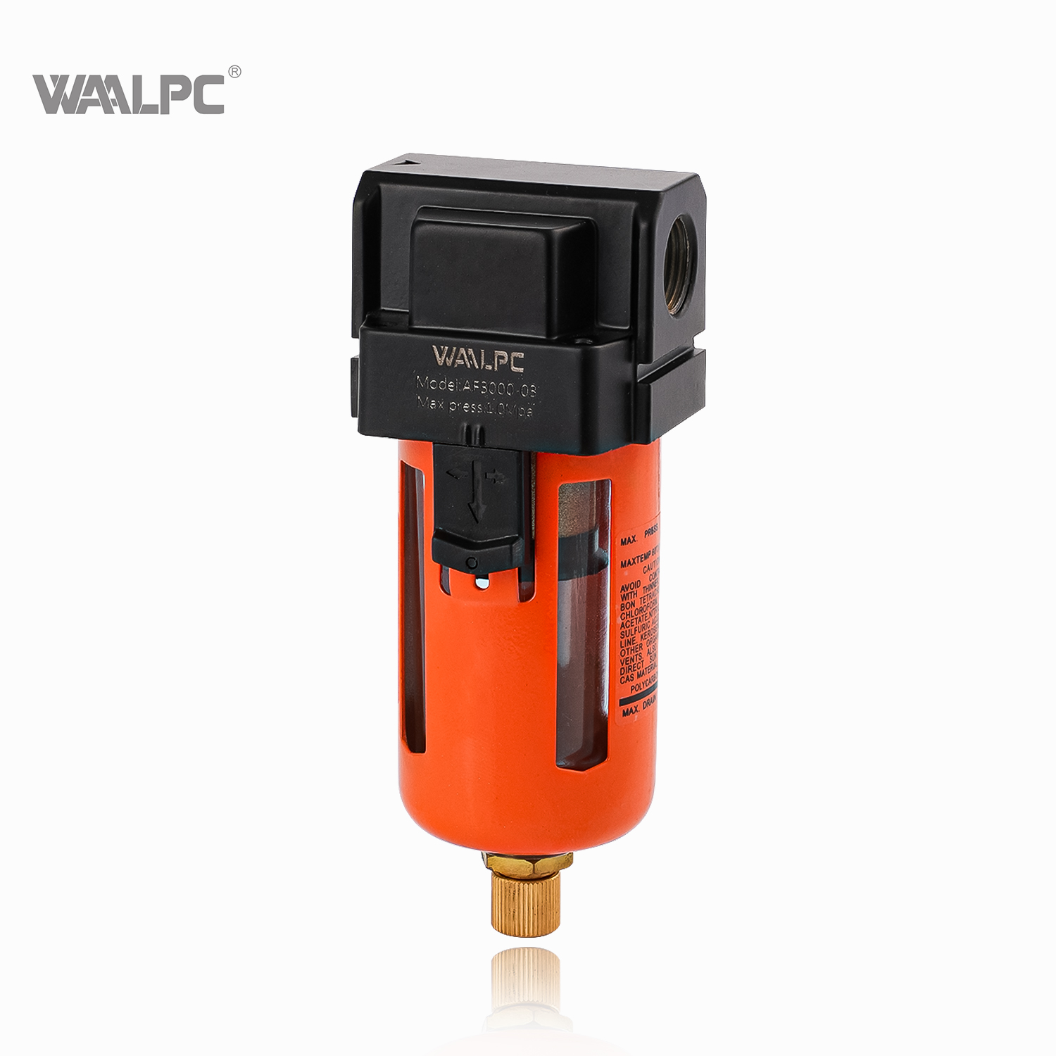 AF3000 SMC Type 3/8′′ 1/4′′Top Quality Industrial Pneumatic Compressed Pressure Air Filter with RoHS compressor manual drain