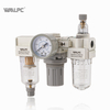 AC2000 white SMC1/8'' 1/4'' SMC Type Pneumatic Compressed Air Filter Regulator Lubricator Valve Gauge Frl Pressure Reducing Valve Automation equipment
