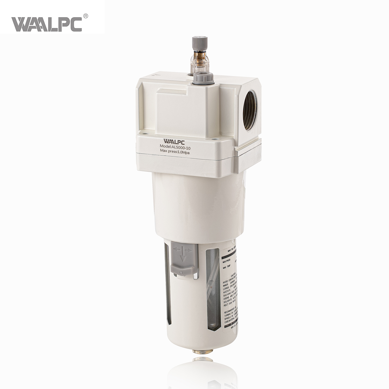 AL5000 white SMC Type 3/4′′ 1''Pneumatic Air Pressure Valve Oil Fog Separator filter Lubricator Automation equipment