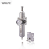 KTW200 5um 4um 20Bar G1/4'' OEM 316 Pressure Reducing Valve Stainless Steel Filter Regulator with Manual Drain
