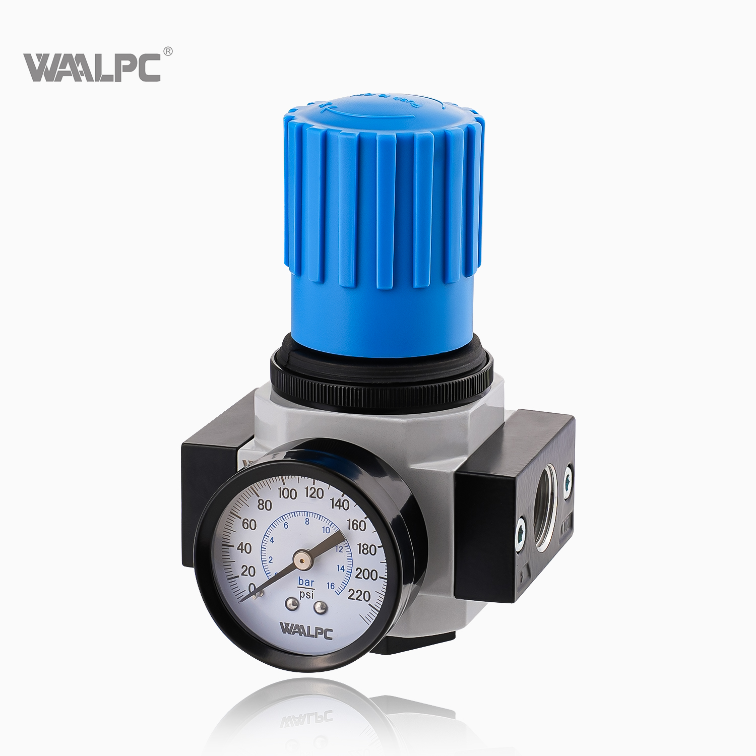 Compressed Air Pressure Reducing Valve High Pressure Regulating Valve Pressure Gauge Suitable for Pneumatic Equipment Compressor