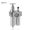 SFRL200 5um 4um 20Bar 1'' OEM 1.5'' NPT PT G Air Source Treatment 316 Stainless Steel F. R. L Combination for Anti-corrosion Environment