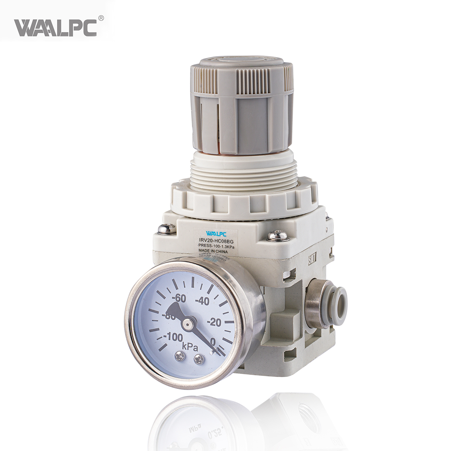 Precision negative pressure regulating valve