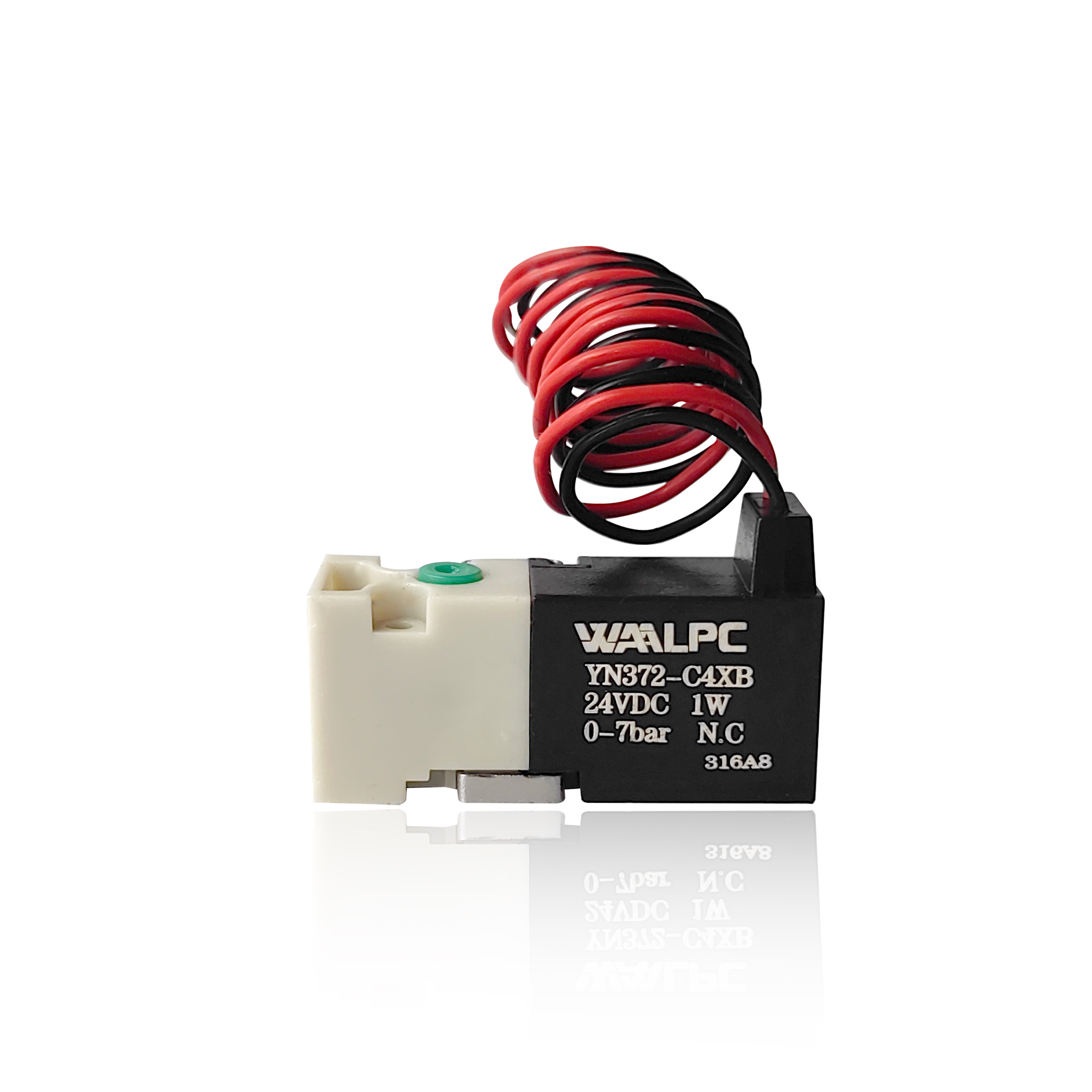 YN372-C4SP FAS type 10mm normally closed (NC) Mini Solenoid Valve 2/2 2/3 for LONATI socks knitting machines DC6V/12V/24V 240V