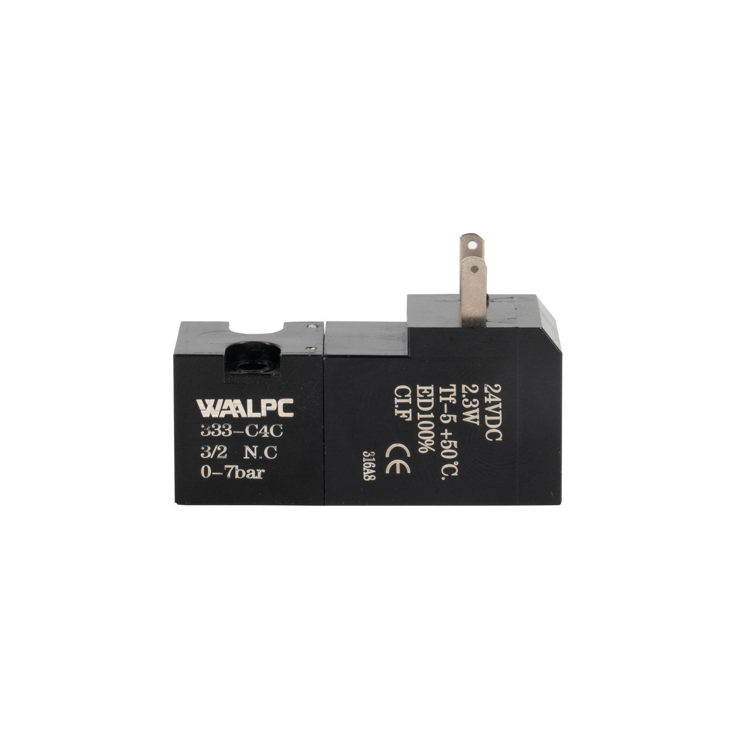 331-C4SP 15mm Pneumatic 6V/12V/24V 3/2 NC Pilot Solenoid Valves for medical industry respirators