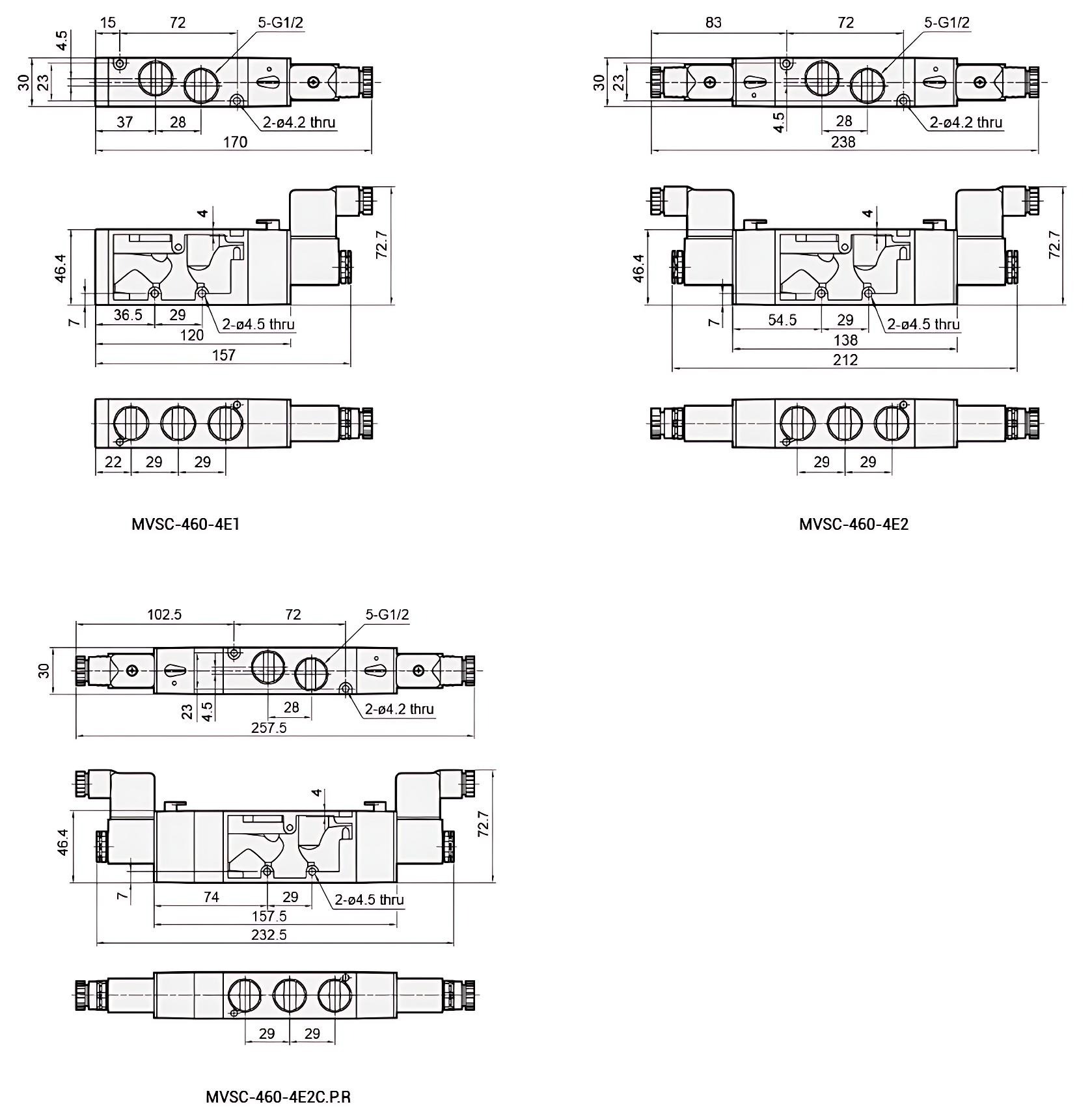MVSC460 solenoid valve