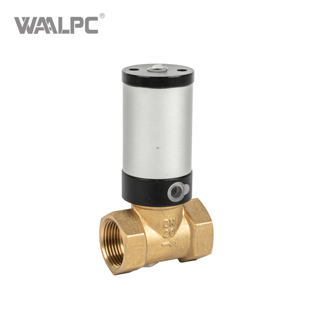 Fluid Air Control Valve Pneumatic Brass Body Valve Normally Closed 5/2 Way